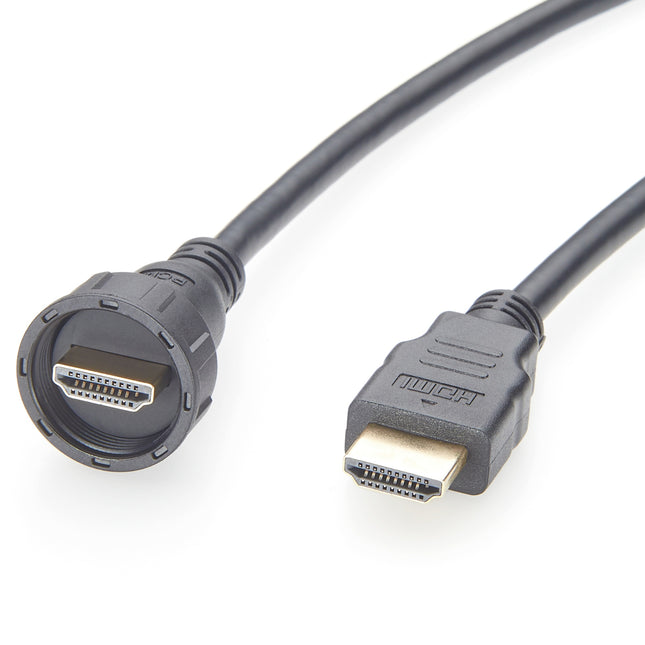 IP67 Waterproof HDMI Cable Connector