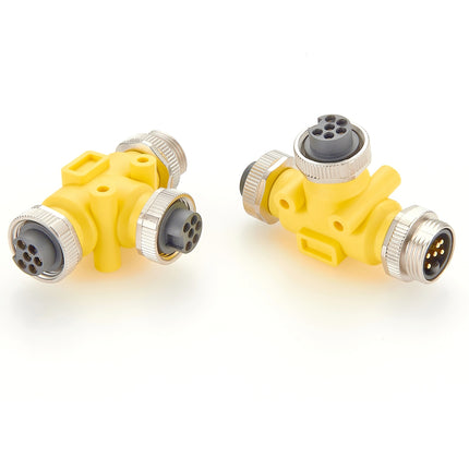 7/8"-16UN Tee Connector 6 Poles