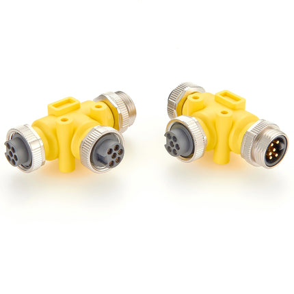 7/8"-16UN Tee Connector 6 Poles