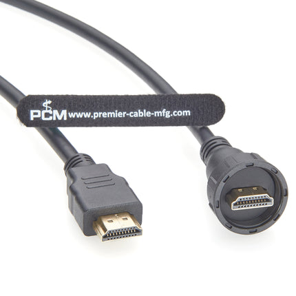 IP67 Waterproof HDMI Cable Connector