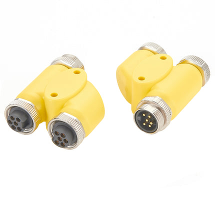 Mini-Change 7/8" Connector H-Splitter 6 Pin