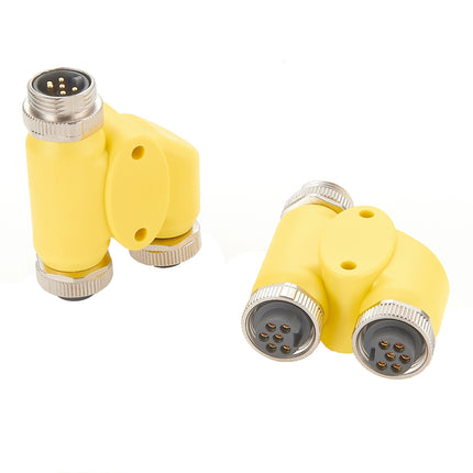 Mini-Change 7/8" Connector H-Splitter 6 Pin