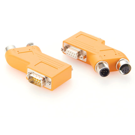Profibus DP Connector 35 Degree with Programming Port