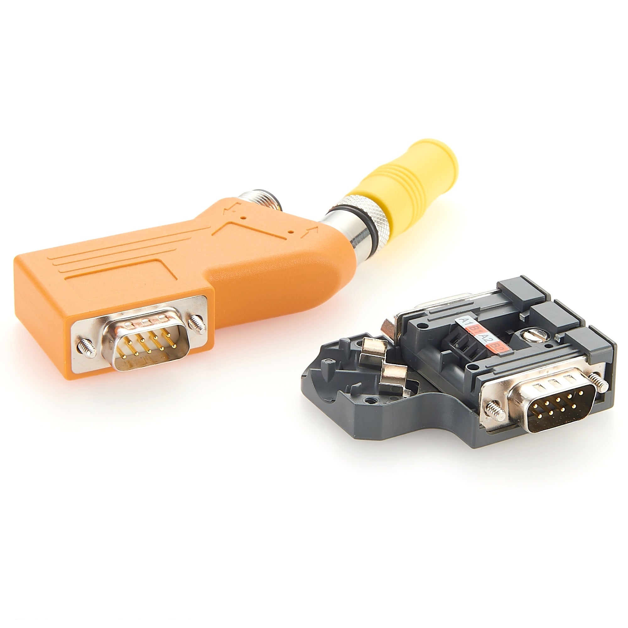 Programing Connector Port Profibus DP Connector 35 Degree with Programming Port – Premier Cable
