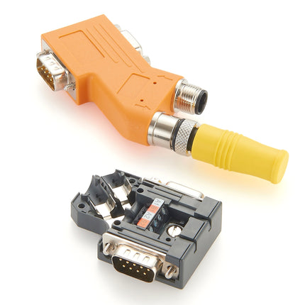 Profibus DP Connector 35 Degree with Programming Port