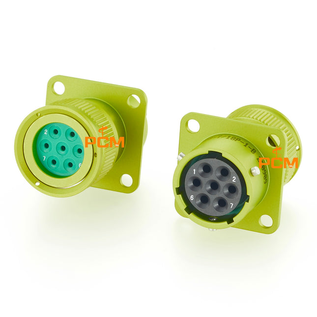 ZH23 Series Russian MIL Standard Connector ZH23-7/18P-1-B 7 Pin Female Receptacle СНЦ23-7/18Р-1-В SNTs23-7/18R-1-V