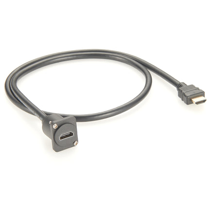 D-Type Panel Mount HDMI Extension Cable