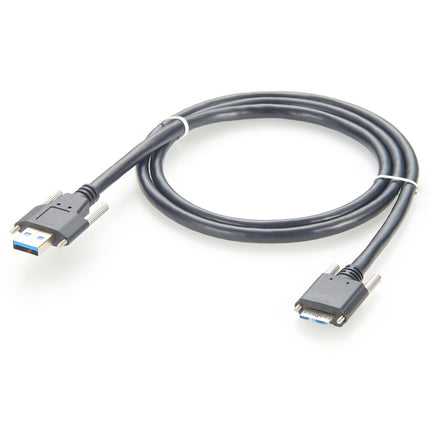 Screw Lock USB 3.0 Type A to Micro-B Machine Vision Cable