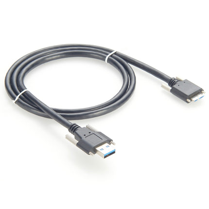 Screw Lock USB 3.0 Type A to Micro-B Machine Vision Cable