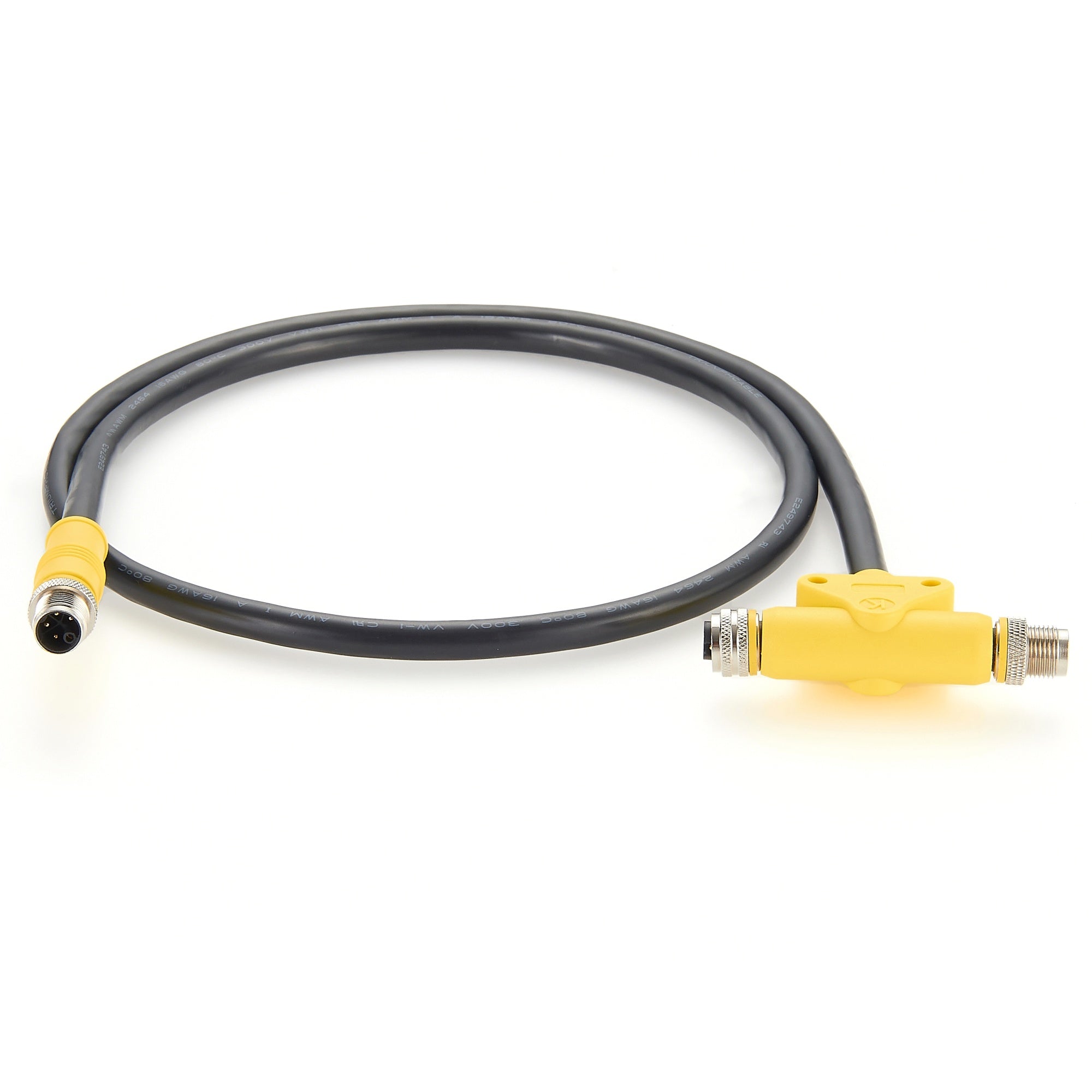 T Split Cable Rsa M12 Power K-Code T-Splitter Cable – Premier Cable