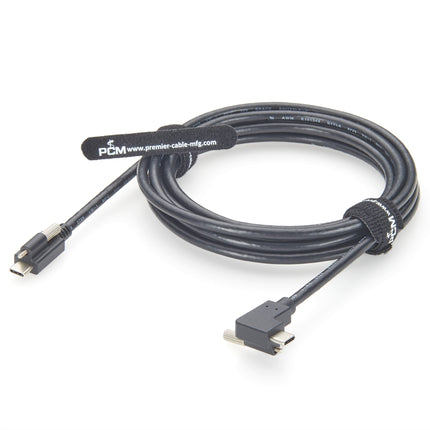 USB 3.1 Locking Cable Right Angle
