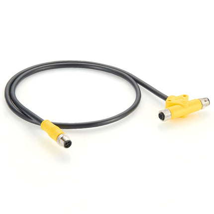 M12 S-Code Power Splitter Cable