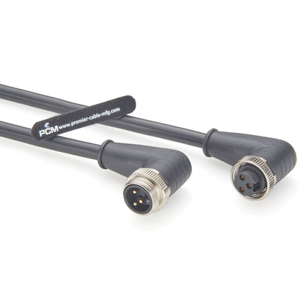 7/8" Circular Connector 3 Pin Right Angle Cable