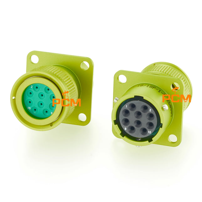 ZH23-10/18P-1-B 10 Pin Female Socket Russian ZH23 Series Bayonet Electrical Connector СНЦ23-10/18P-1-В SNTs23-10/18R-1-V