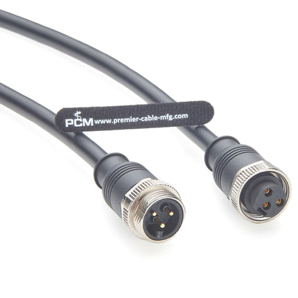 7/8" Circular Connector Power Cable 3 Pin