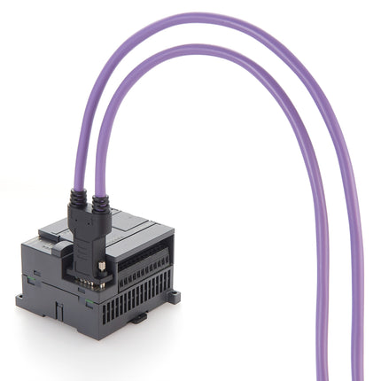 Profibus Cable DB9 to M12 B-Code 180°