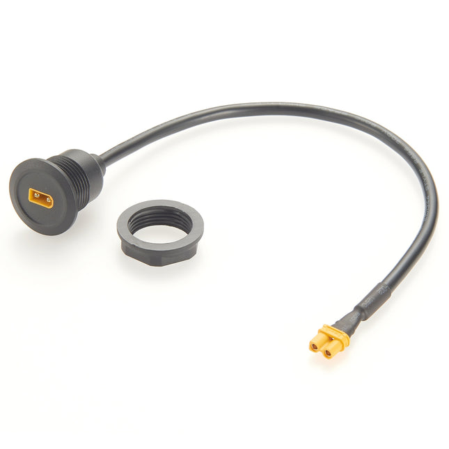 XT30 Round Panel Mount Extension Cable