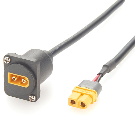 D-Type Panel Mount XT60 Male to Female Extension Cable