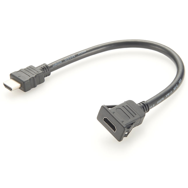 Snap-In Panel Mount HDM1 Cable