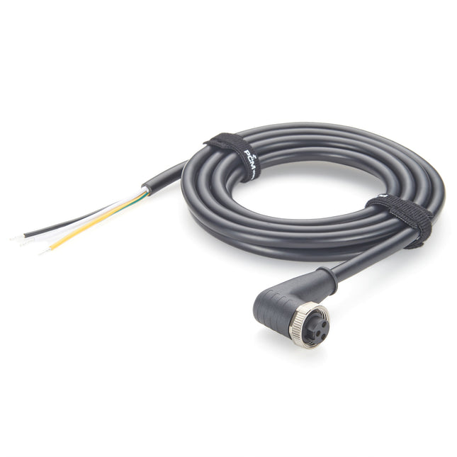 7/8" Female Right Angle Power Cable 3 Pin