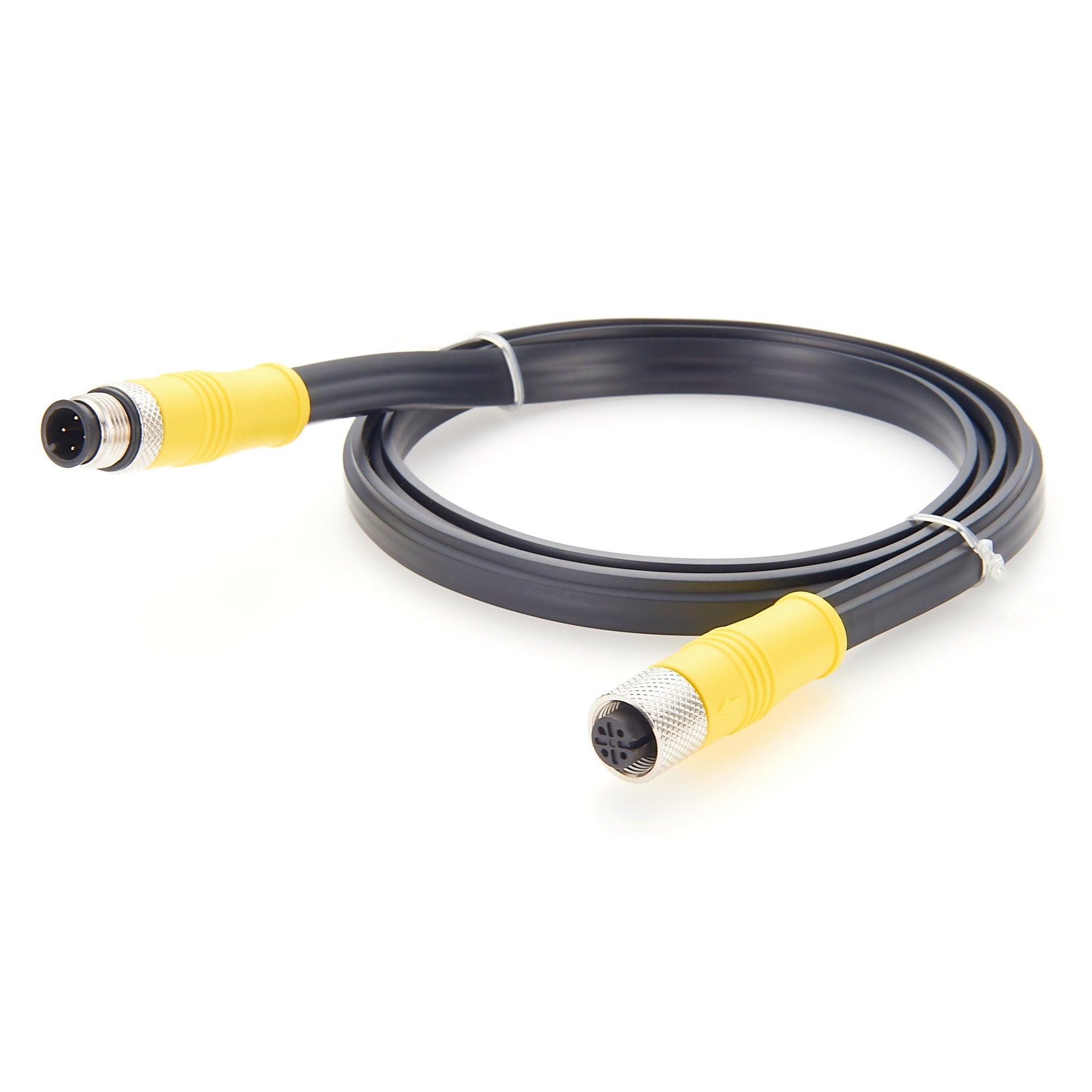 M12 Threaded Interface AS-Interface Flat Cable M12 A-Code 4 Pin – Premier Cable
