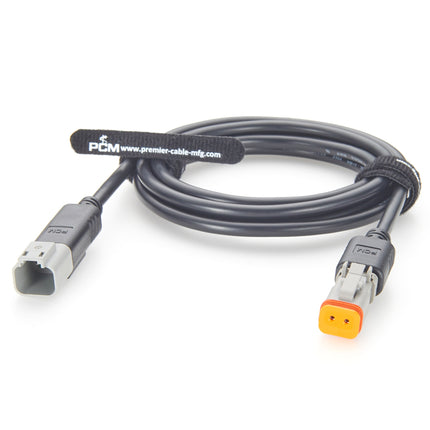 Deutsch DT 2-Pin Male to Female Extension Cable