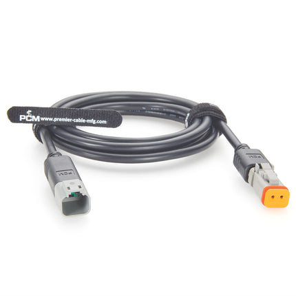 Deutsch DT 2-Pin Male to Female Extension Cable
