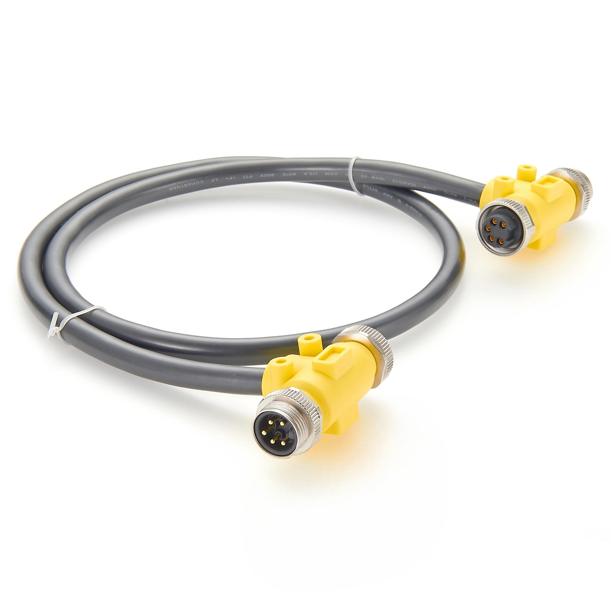 Devicenet Splitters DeviceNet Mini-Change T-Splitter Double-Ended Cordset – Premier Cable