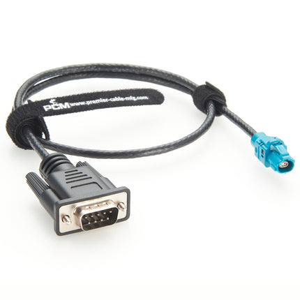 H-MTD to DB9 RS232 Cable for Automotive Ethernet