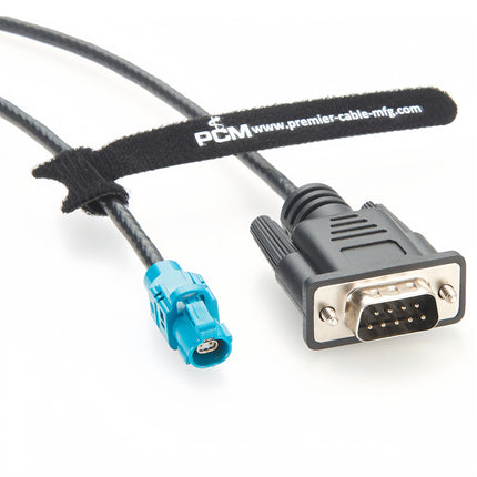 H-MTD to DB9 RS232 Cable for Automotive Ethernet