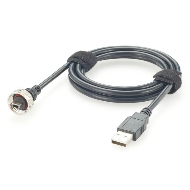USB 2.0 A to USB Mini B Waterproof Cable Compatible Bulgin PX0441