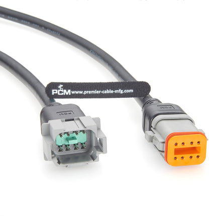 Deutsch DT 8 Pin Waterproof Automotive Wire Harness DT04-8P DT06-8S