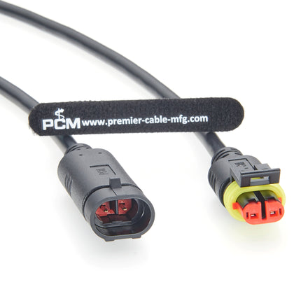 2 Pin AMP SUPERSEAL 1.5 Series Cable 282104-1 282080-1