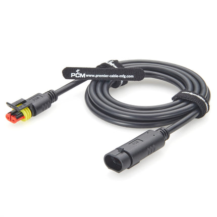 2 Pin AMP SUPERSEAL 1.5 Series Cable 282104-1 282080-1