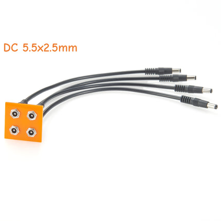 DC 5.5mm x 2.5mm Panel Mount Cable
