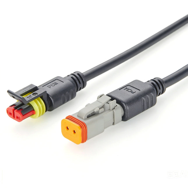 282080-1 Tyco AMP Superseal to Deutsch DT06-2S Automotive Cable