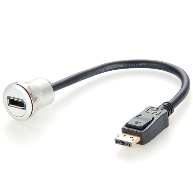 DisplayPort Panel Mount Extension Cable