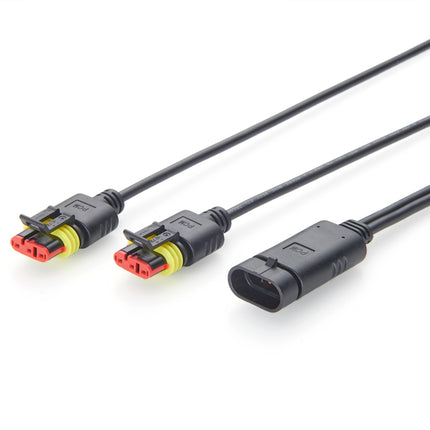AMP Superseal Y-Splitter Cable 3 Pole 282105-1 to 282087-1