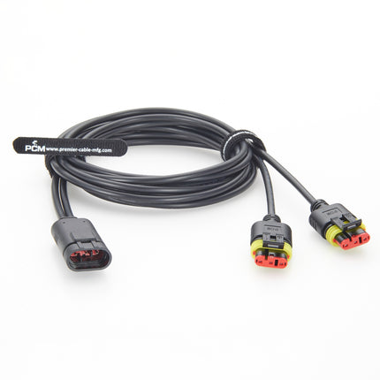 AMP Superseal Y-Splitter Cable 3 Pole 282105-1 to 282087-1