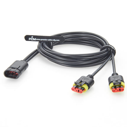 AMP Superseal Y-Splitter Cable 3 Pole 282105-1 to 282087-1