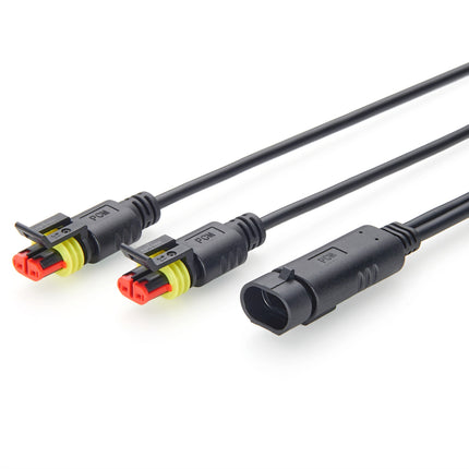 282104-1 282080-1 TYCO AMP SUPERSEAL 2 Pole Splitter with Cable