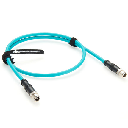 CAT6A Ethernet Cable M12 X Code Male to Male