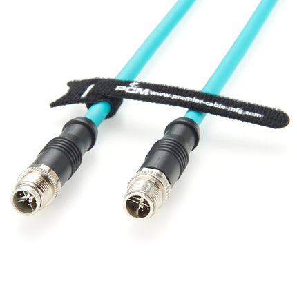 CAT6A Ethernet Cable M12 X Code Male to Male