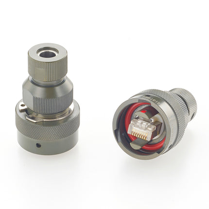 RJ45 Rugged Connector YW Series YW110B01-02 RJ45 Circular Connector