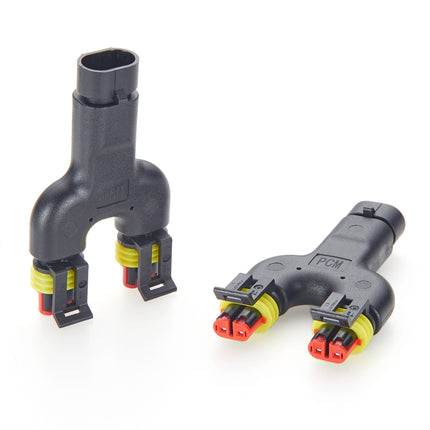 Tyco AMP Superseal 2-Way Y Splitter Connector 282104-1 to 282080-1