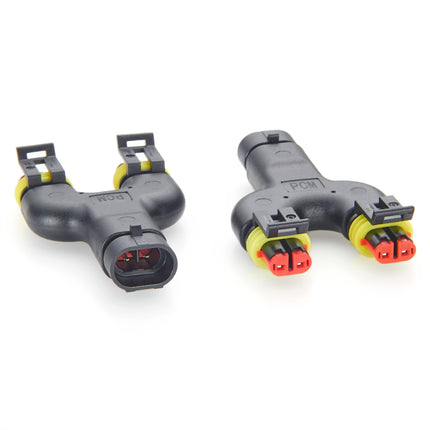 Tyco AMP Superseal 2-Way Y Splitter Connector 282104-1 to 282080-1