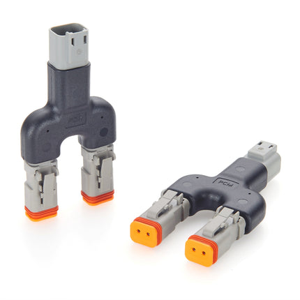 Deutsch DT Series 2 Way Y Splitter Connector DT04-2P DT06-2S