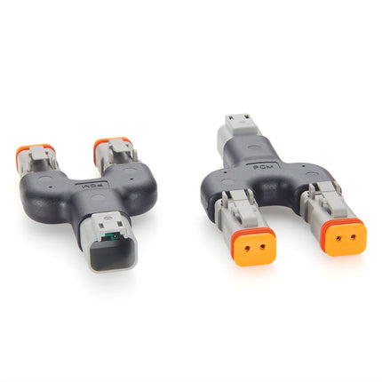 Deutsch DT Series 2 Way Y Splitter Connector DT04-2P DT06-2S