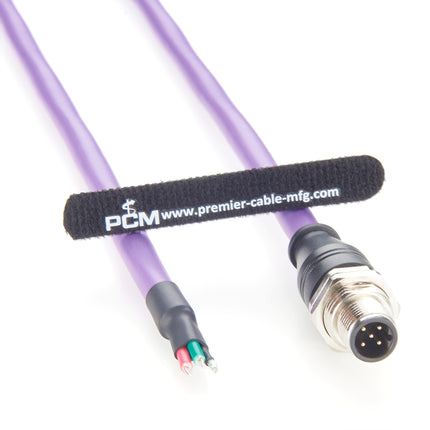 Profibus M12 B-Code Panel Mount Cable