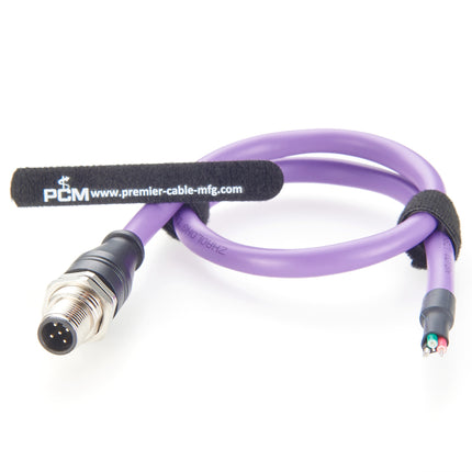 Profibus M12 B-Code Panel Mount Cable